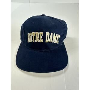 Vintage Notre Dame ND FIGHTING IRISH Snapback Hat NCAA Champion